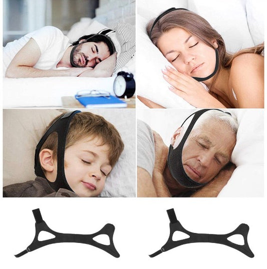 The second generation 3-point sleep snoring chin rest improves snoring with teeth grinding habit eye mask professional to stop snoring and respiratory sensitivity