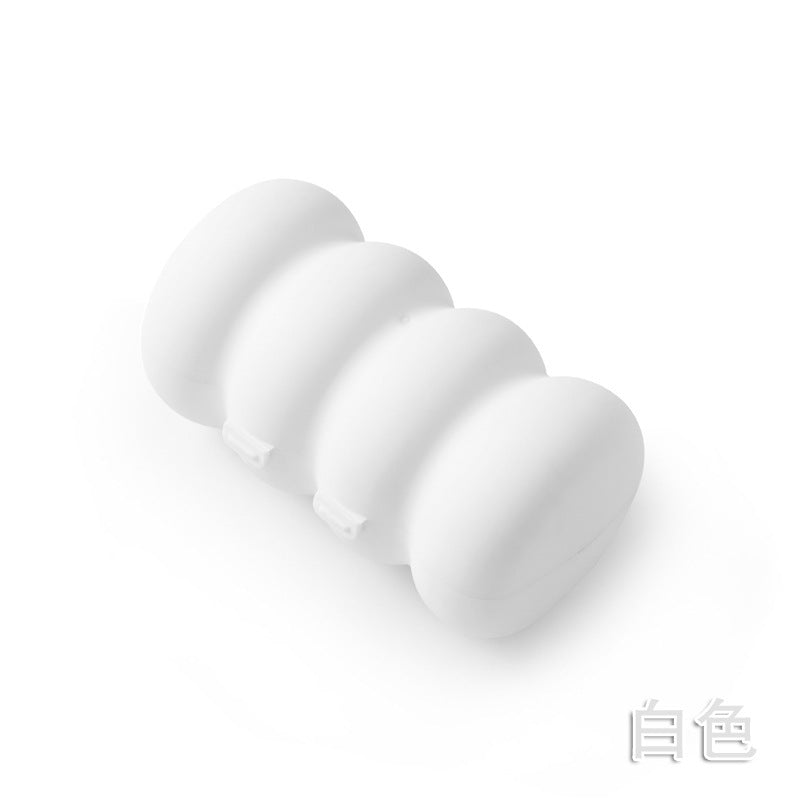 Travel portable push-type toiletries lotion push-type refill bottle shampoo shower gel storage box 4 pack other travel accessories