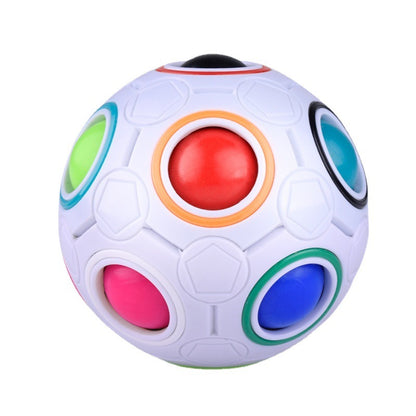 减压彩虹球异形魔方益智解压儿童手指足球创意玩具认知玩具