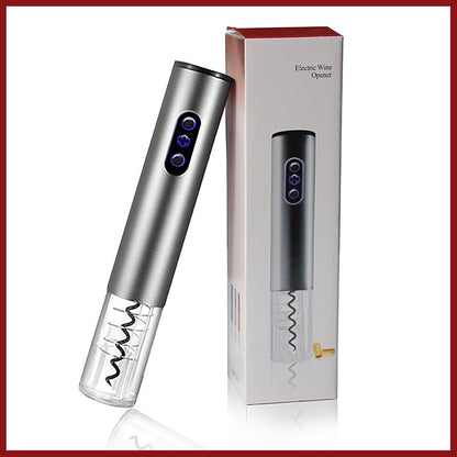 多功能迷你自動紅酒開瓶器Electric Wine Opener 電動紅酒開瓶器 3秒開瓶 自動開紅酒器 電池式葡萄全新多功能電動開瓶器-方便/便攜/耐用 電動紅酒開瓶器 3秒開瓶 智能開關