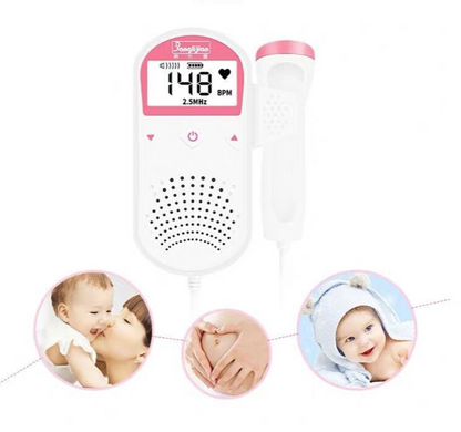 胎心机婴儿心跳机胎心音监测仪器孕妇家用多普勒充电测胎儿听胎心监护听诊器心跳监测器