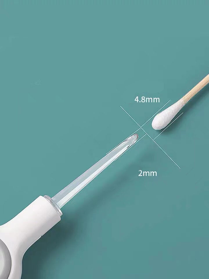 Ear-picking spoon with light LED light-emitting ear-picking tool set visible earwax ear stick