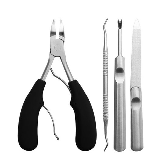 Stainless Steel Nail Scissors Nail Clippers Dead Skin Scissors Nail Clippers Manicure Tools Pedicure Pliers Eagle Mouth Pliers With File Nail Clippers Nail