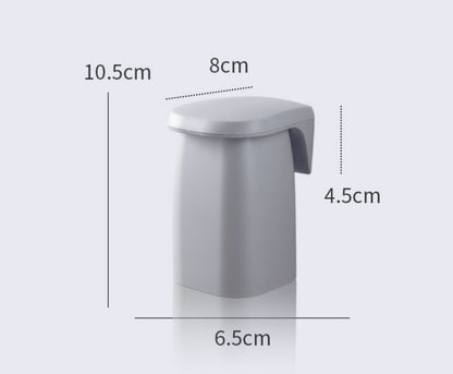2 Nordic style toothbrush cups set, magnetic mouthwash cup, wall-mounted tooth cup, upside-down toothbrush cup, simple household wash cup, toothbrush holder