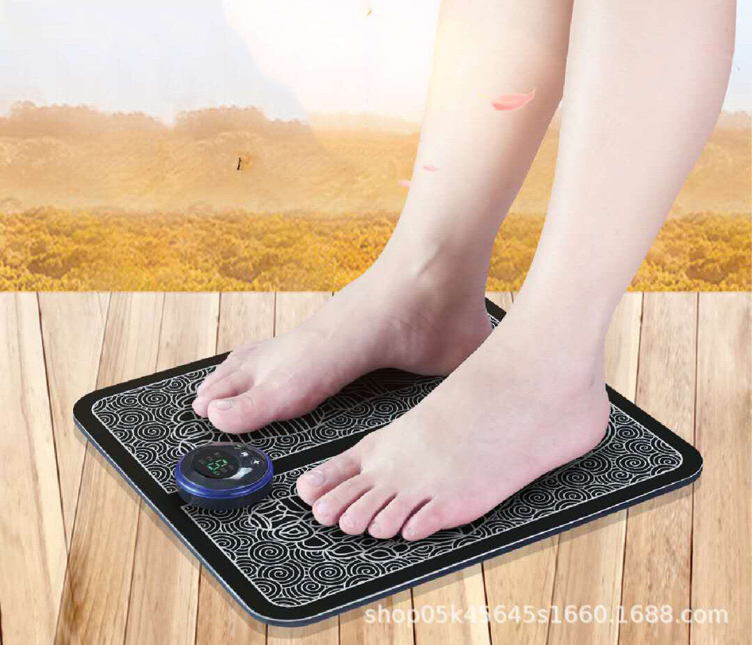 Pulse foot massager foot massage pad EMS massager foot massage machine USB rechargeable massager foot massager