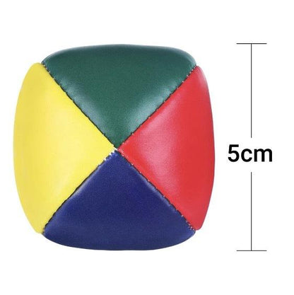 [3-Pack] Game Cornhole Ball Small Cornhole Leather Round Small Cornhole Bag Children's Ball Toy