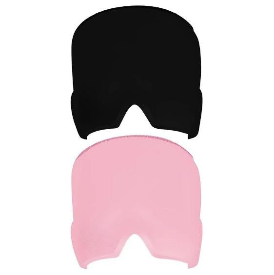 Pink facial cold compress hood gel ice cap double-sided ice cap eye cold compress ice cap