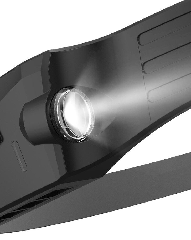 Second generation mini COB LED headlight flashlight USB rechargeable flashlight | camping | hiking | night fishing light | running light | bicycle light | maintenance light | outdoor camping light flashlight