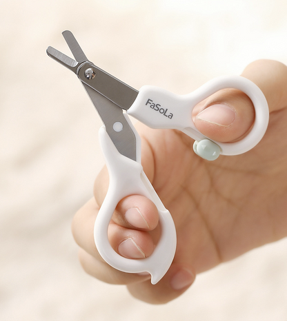 Household simple infant nail scissors newborn baby nail clippers anti-pinch children's scissors nail file Nail