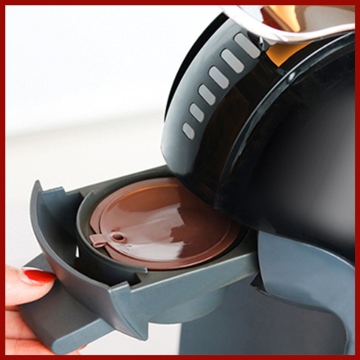 3件裝-【3件裝】可重複使用的咖啡替代膠囊套裝 可填充濃縮咖啡 Dolce Gusto ®咖啡過濾器膠囊殼 環保先 可重用 咖啡壺