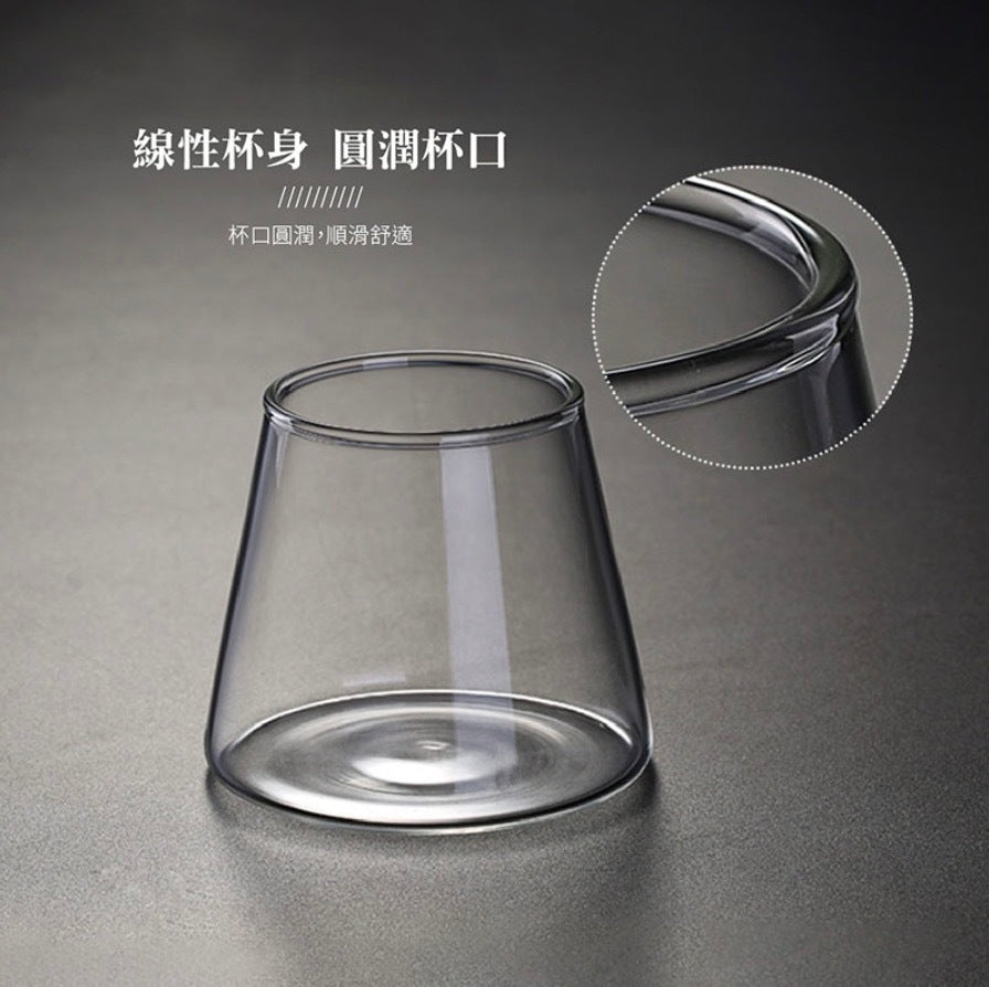 Mount Fuji glass cup dessert cup coffee cup beer cup cocktail cup whiskey cup 300ml whiskey cup