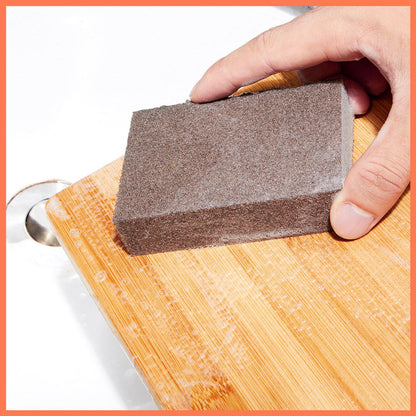 4-piece Emery Sponge Brush - Dishwashing Scouring Pad Nano Magic Cleaning Brush Household Kitchen Cleaning Sponge - Stain Removal
