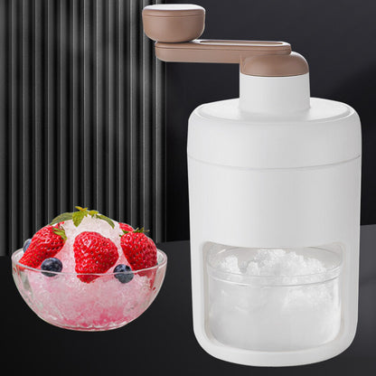 Hand-operated shaved ice machine household small continuous ice ice maker manual DIY milkshake ice crusher