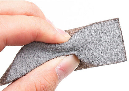 4 pieces of kitchen cleaning sponges, nano scale removal, double-sided thickening, black dirt cleaning on the bottom of pots, magic scrubbing bowls, emery sponge