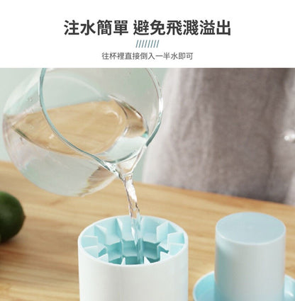 Kneading ice bucket silicone ice box push-type ice box ice cube box ice cube mold ice making artifact ice making cylinder cylinder ice cube ice cube box ice maker