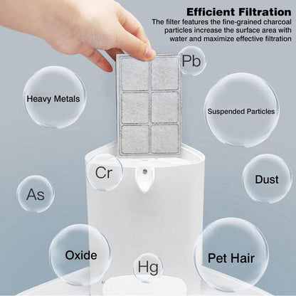 Pet water dispenser filter element, water dispenser filter element, filter cotton filter element, pet water dispenser filter element, filter element