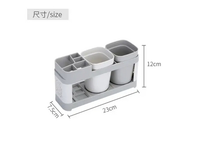 Mouthwash cup set toothbrush cup holder toothbrush rack storage rack bathroom storage toothbrush holder