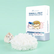 [1磅裝] 小動物倉鼠紙棉墊料/無塵棉造景打底紙棉/保暖吸水除臭倉鼠墊料 [平行進口]