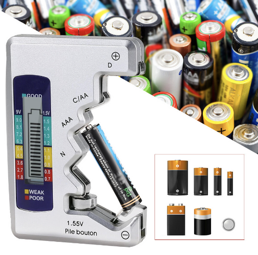 LCD display tester battery digital display measuring instrument does not require power supply battery voltage detection other detectors