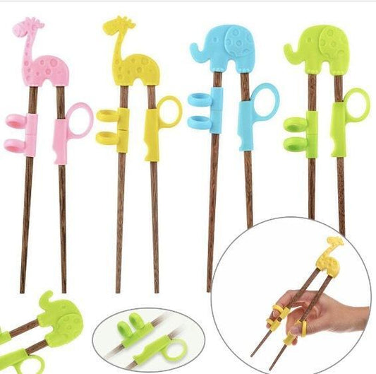 Yellow Giraffe Toddler/Children Learning Chopsticks/Simple Learning Chopsticks (Pair) Chopsticks