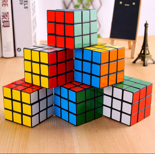 Third-order Rubik's Cube student adult children's educational toy kindergarten small gift diy intellectual toy twist meter dice