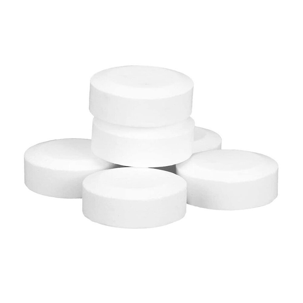 [8-piece pack] Food-grade automatic coffee machine cleaning tablets, thermos cup, tea scale and grease removal, effervescent tablets, aluminum foil