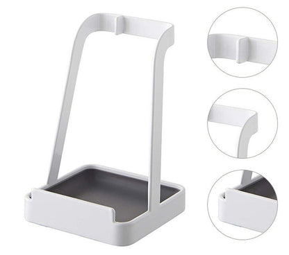 Japanese mini pot lid rack kitchen multi-functional storage rack simple household pot lid spoon organizer rack towel rack chopstick rack