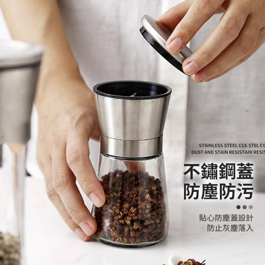 Stainless steel grinding seasoning jar pepper grinder grinder pepper grinding jar grinder seasoning grinder pepper grinding jar grinding jar black pepper jar