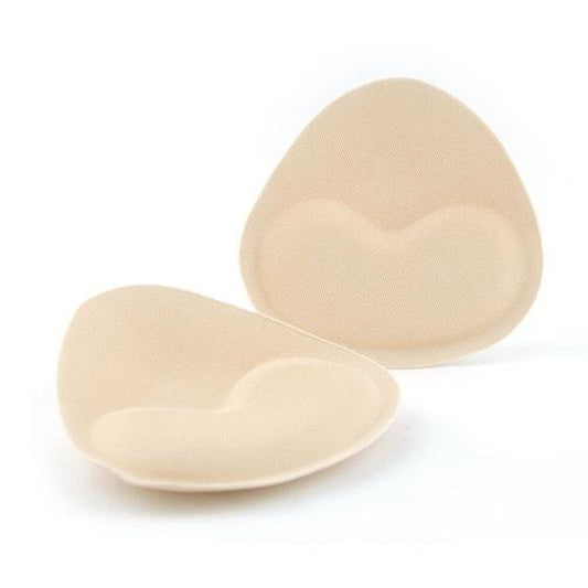 Heart-shaped random color thickened breast pad cotton cup for bikini bra pad and underwear [parallel import] Chest pad