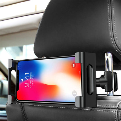 Car back pillow bracket tablet computer clip car rear seat phone stretch telescopic bracket
