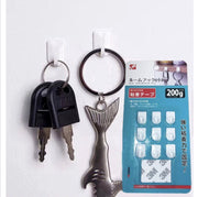 (Pack of 9) Japanese-style Small Hooks 3M Command Adhesive Wall/Door Hanger