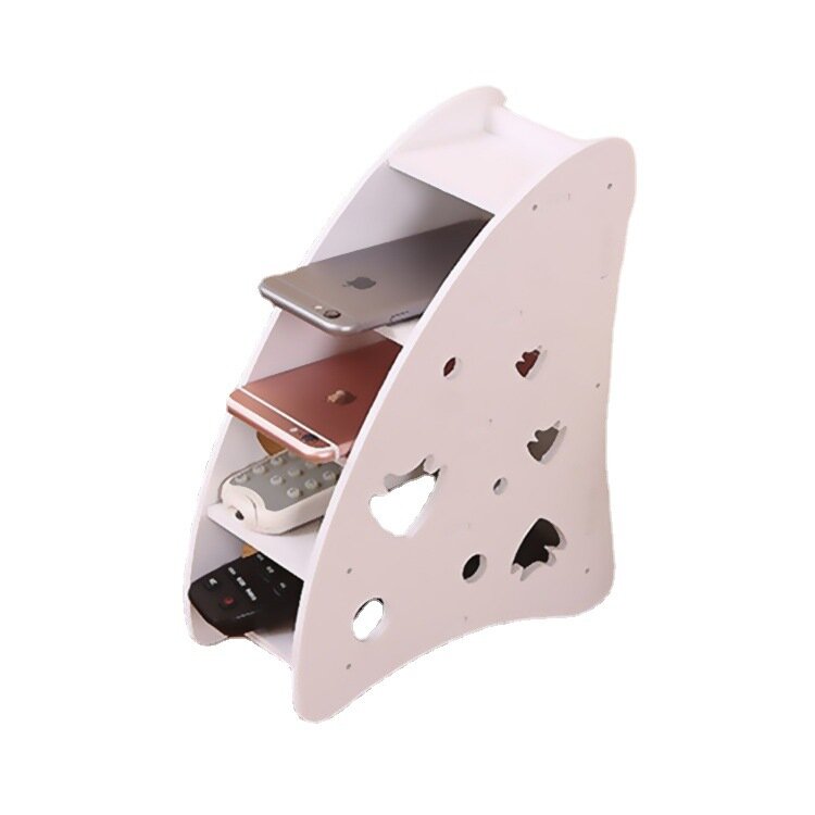 Multifunctional TV Remote Control Storage Box, Korean-style fresh coffee table living room household creative desktop storage organizer