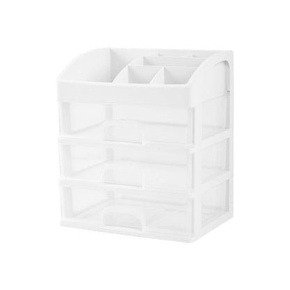 3-layer cosmetic rack cosmetic storage box drawer storage jewelry box desktop