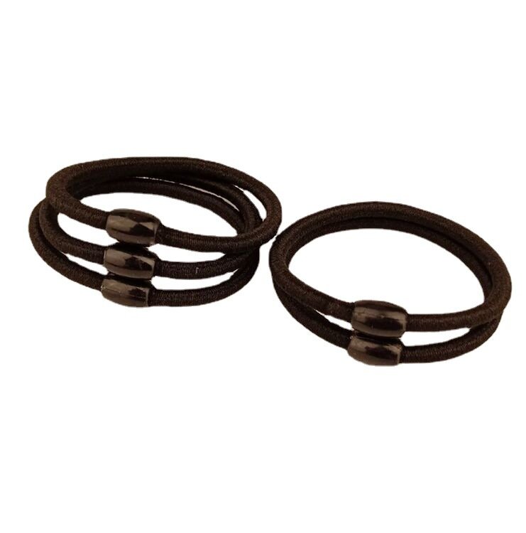 Korean creative hair tie, versatile pearl hair tie, multi-layer hair tie, high elastic rubber band hair tie, hair accessories