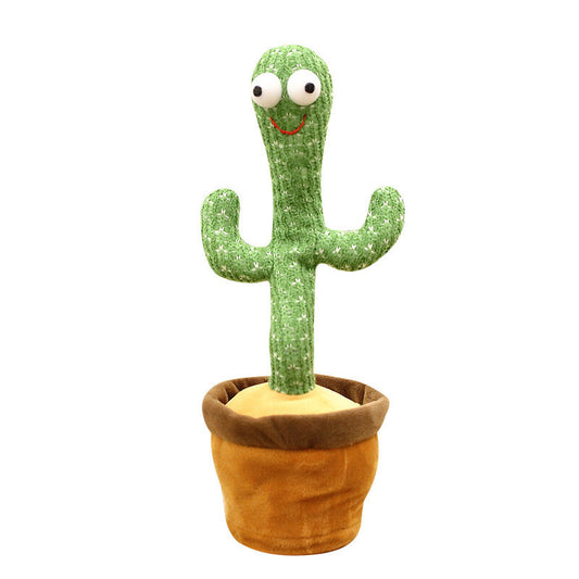 Dancing cactus toy, sound and light toy, dancing, singing, recording gift, birthday gift, children's toy, magical cactus, dancing cactus, enchanting cactus, writhing, singing, enchanting flower, wriggling squid cactus, plush toys, other dolls