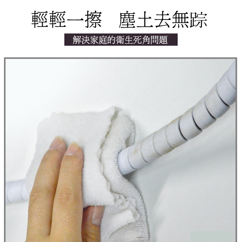 Wire protective cover, anti-gnaw wire protection, pet cat, dog, and chinchilla bite wire, data network cable cover, insulated flame-retardant wire management tube, storage winding artifact, anti-mouse covered wire tube (white; 8mm thick, 2 meters long)
