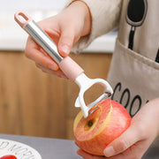 Multi-functional peeler, peeling tool, stainless steel peeler, multi-purpose peeler, shredder, peeler, potato and apple peeler