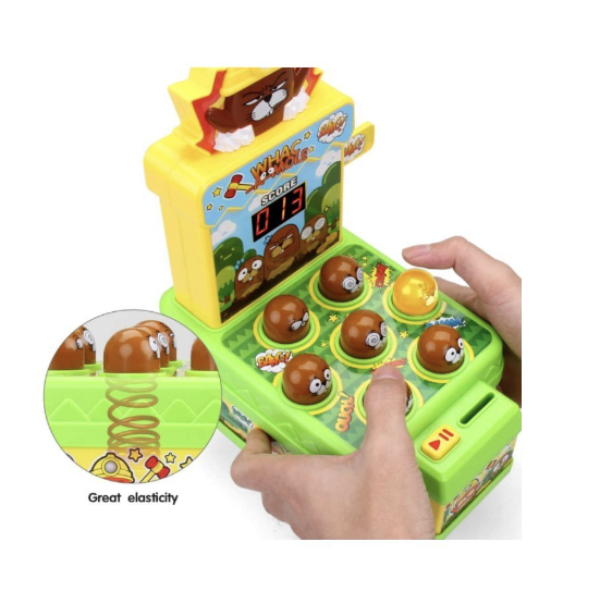 儿童玩具, Whack-A-Mole games打地鼠玩具,充满剌激, 适合生日及派对礼物足球气垫球