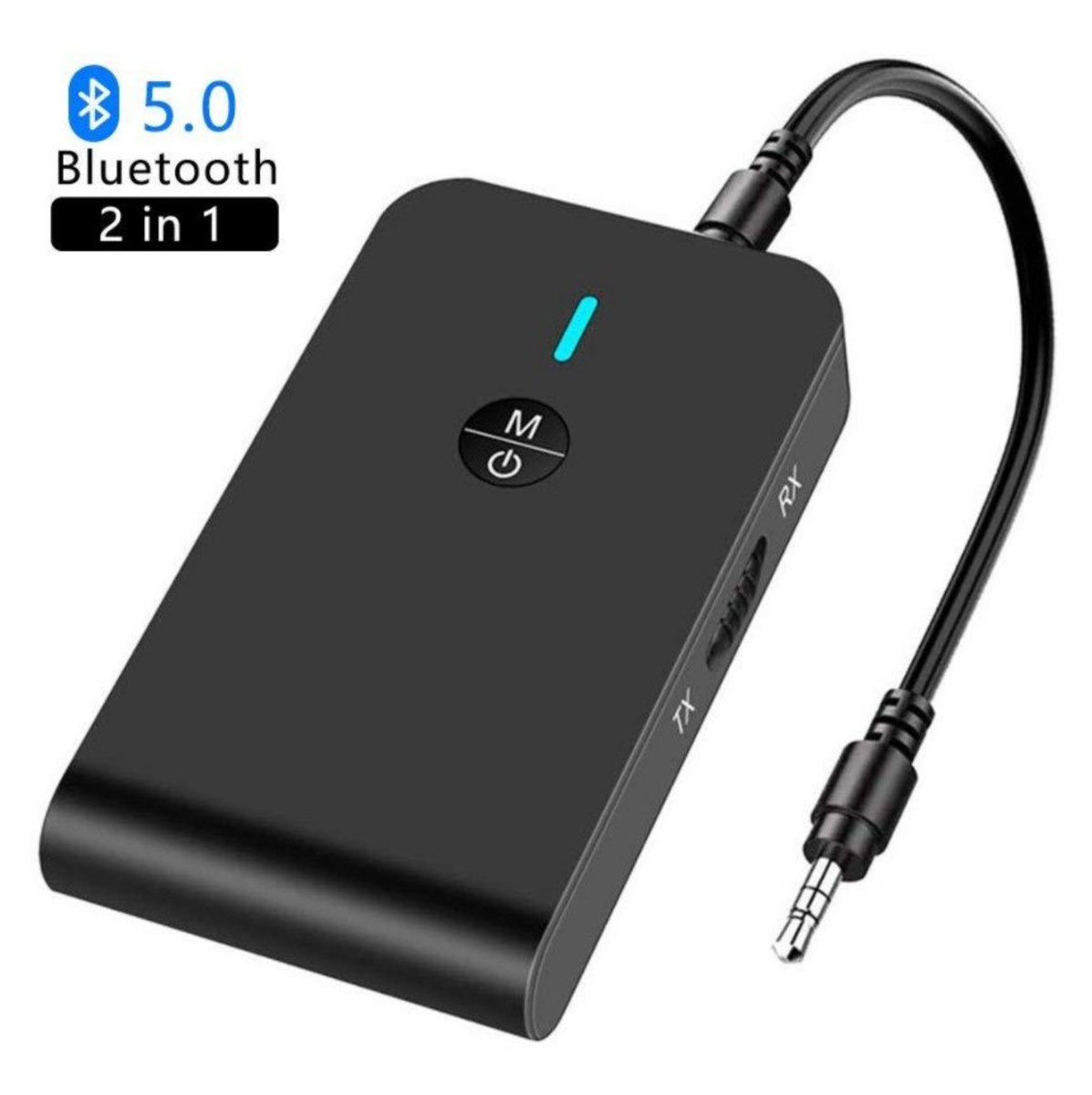 2-in-1 Bluetooth 5.0 audio receiver/transmitter [BT-6] smart switch