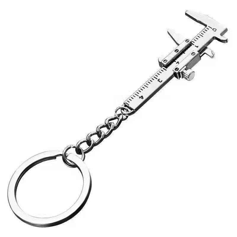 Mini vernier caliper jewelry small pendant measuring tool household portable small jade jewelry literary play caliper ruler compass