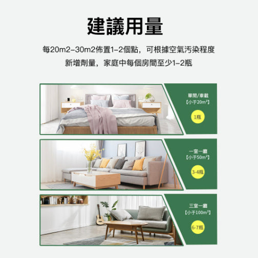 A+B chlorine dioxide air formaldehyde removal purifier new house adsorption formaldehyde removal benzene scavenger 500ml