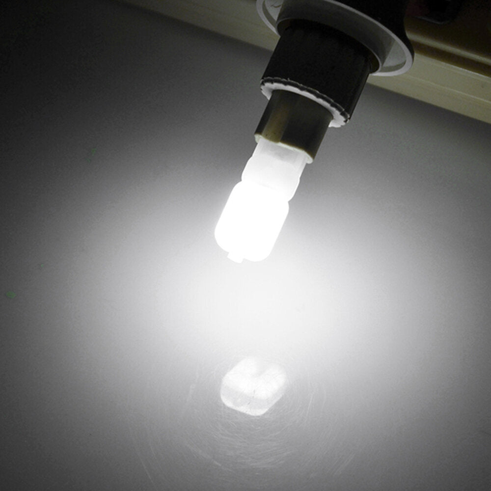 7W milky white cover warm white 220V-240V G9LED corn lamp 32 beads dimmable energy-saving light bulb