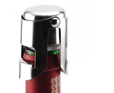 304不銹鋼雙扣式抽真空保香檳塞 紅酒塞 Wine Stopper-香檳氣泡塞 瓶蓋塞 不鏽鋼密封塞 酒瓶塞 氣泡保鮮瓶塞 汽水塞 sparkling 葡萄酒塞 紅酒用具 氣泡酒塞