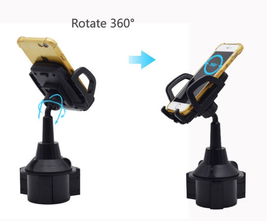 New car center console universal navigation joint adjustable car water cup holder mobile phone holder GPS car mobile phone holder car supplies