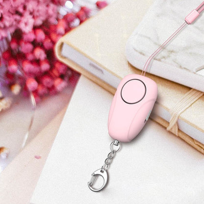 Anti-wolf device/Safety and self-defense smart alarm/Personal alarm Self-defense against wolves Elderly emergency SOS SOS Emergency rescue device for hiking, car rental and personnel essential keychain - pink smart switch