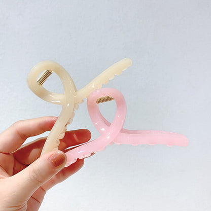 Candy-colored large grabber ponytail clip, hair accessories, hair clips for bathing, hair clips, large side clips (set of 3) hair accessories