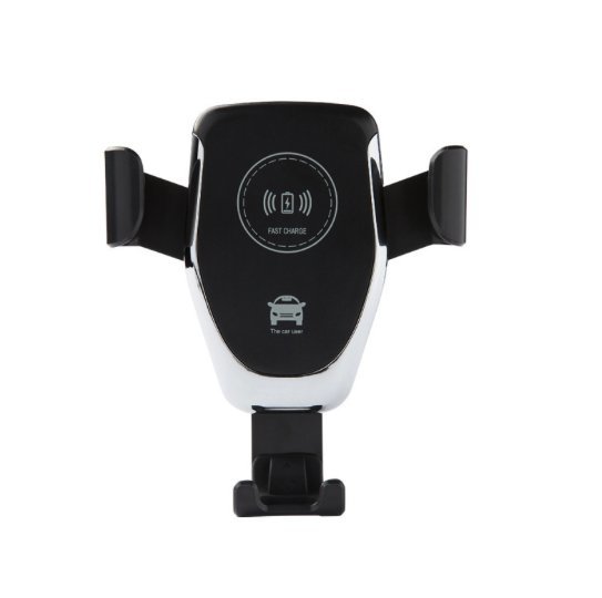 Wireless Phone Charging Stand Qi Charging Car Air Vent Mount Phone Holder Metal Magnetic Stand 360-Degree Rotating Adjustment GPS Map Compatible Easy to Use Black Diamond Clamp Air Vent Clamp Car Phone Mount