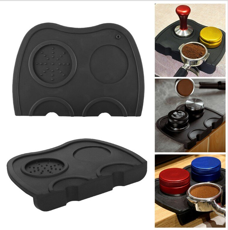 Food grade silicone coffee pressing pad silicone filling pressure seat coffee corner pressing pad coffee utensil coffee anti-slip mat-coffee mat coffee pot