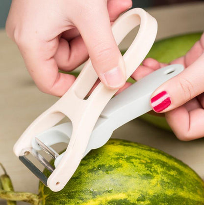 Multifunctional peeling knife two-in-one kitchen stainless steel peeler potato fruit knife scraper grater peeling tool stainless steel peeler multifunctional peeling knife grater peeler potato apple peeling peeling knife