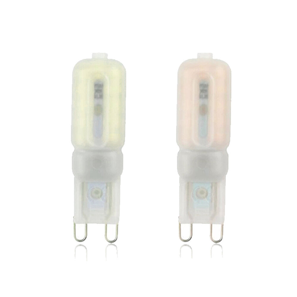 7W milky white cover warm white 220V-240V G9LED corn lamp 32 beads dimmable energy-saving light bulb